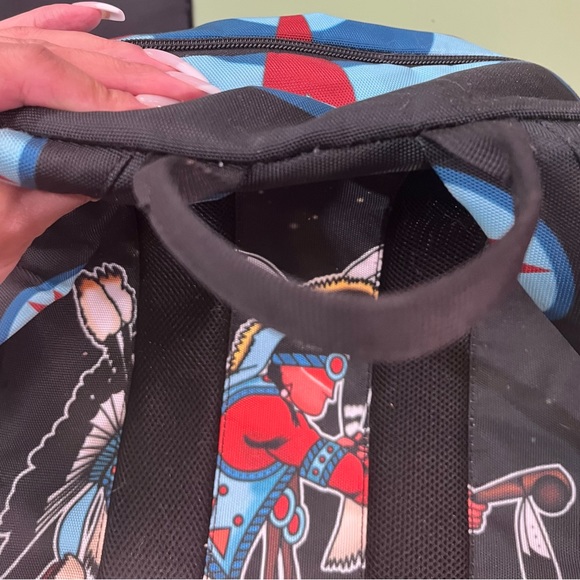 Native American male Traditional Dancer book bag - Picture 5 of 6